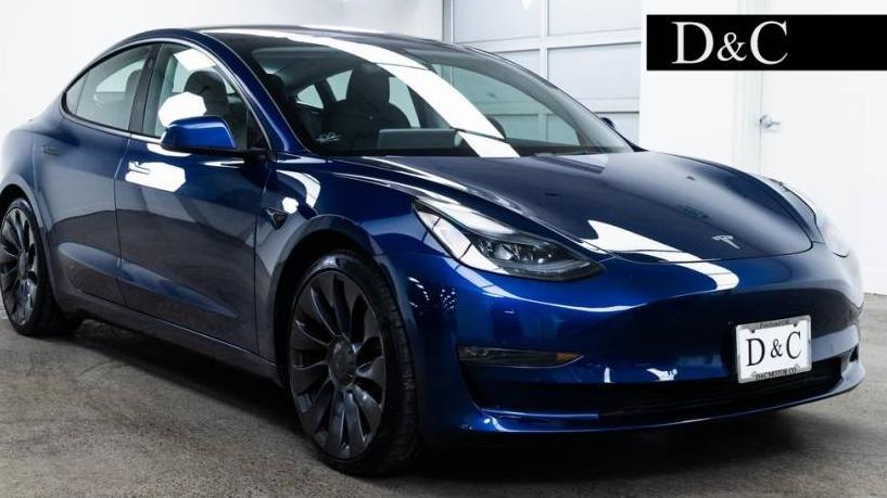 TESLA MODEL 3 2022 5YJ3E1EC0NF125290 image